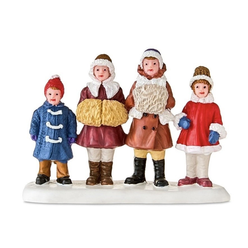 2025 Holiday Time Joyful Carolers Christmas Village Decorative Figurine‎
